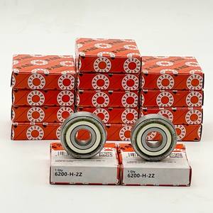 Rodamientos de bolas de ranura profunda de una hilera de larga duración de alta velocidad de la <span class=keywords><strong>marca</strong></span> <span class=keywords><strong>FAG</strong></span> 6200 ZZ 2RS DDU, rodamiento de bolas abierto de Japón - Product Image 3