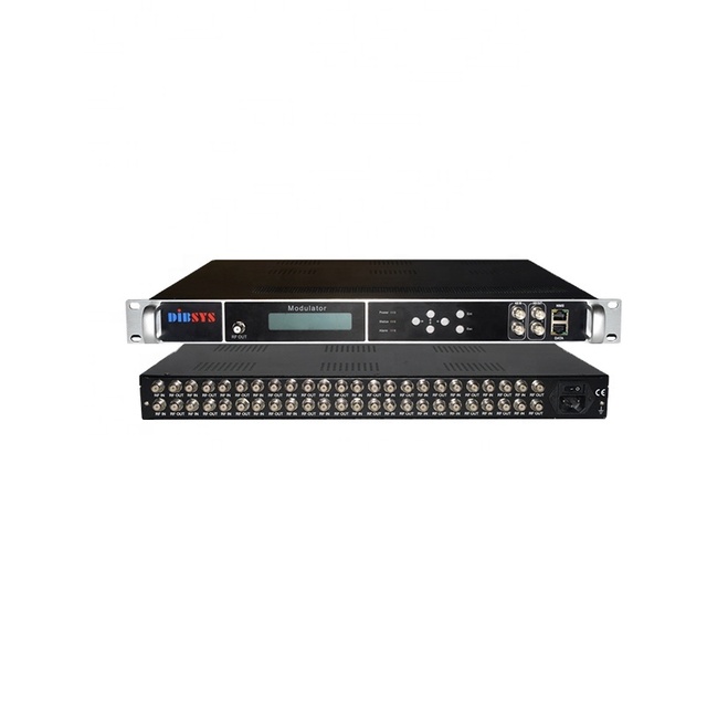 Q1 Professional 24 Tuners Fta Ird De iptv Headend with Biss Decryption