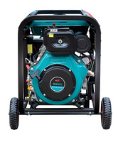 Générateur diesel Leton, type silencieux, dynamo portable, 4 kVA / 6 kVA / 10 kVA / 12 kVA, monophasé / triphasé