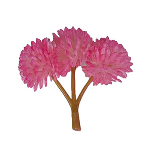 Planta de Simulación de Flor, Suculenta de Goma Suave, Fruta de Arroz Carnosa, Planta Cónica Bordada, Moldeado por Inyección de Plástico, Coliflor - Product Image 4