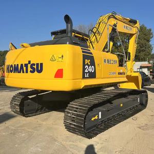 Excavatrice Komatsu PC240 d'occasion, chargeuse sur chenilles hydraulique, équipement de construction, origine Japon, capacité de la benne de 1,5 m, pompe de 141 kW - Product Image 1
