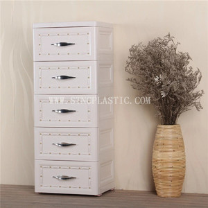 Meubles de bureau en <span class=keywords><strong>plastique</strong></span> classeur à <span class=keywords><strong>5</strong></span> <span class=keywords><strong>tiroirs</strong></span> avec poignée - Product Image 4