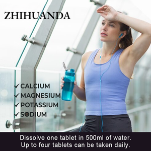 मिश्रित स्वादों के साथ जलयोजन ऊर्जा इलेक्ट्रोलाइट टैबलेट वयस्कों के लिए 10 गिनती प्रति ट्यूब - Product Image 2