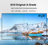 Video Wall ZGS de 55 Pulgadas 4K UHD IPS LCD, Bisel Ultra Delgado de 1.8mm, 500 Nits, 24/7, Antideslumbrante AG, Retroiluminación LED Directa, 1 Año de Garantía