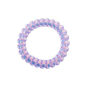 Vente en gros <span class=keywords><strong>de</strong></span> cordon téléphonique en plastique violet pour <span class=keywords><strong>cheveux</strong></span> élastiques en spirale accessoires pour <span class=keywords><strong>cheveux</strong></span> élastiques pour queue <span class=keywords><strong>de</strong></span> cheval - Product Image 5