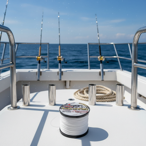 <span class=keywords><strong>Fil</strong></span> <span class=keywords><strong>de</strong></span> pêche tressé PE à 16 brins creux 1500M 20-500LB Ligne flottante pour <span class=keywords><strong>thon</strong></span> pour rivières lacs ruisseaux - Product Image 1