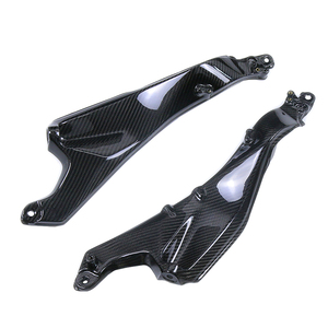 AISKA 100% Fibre de Carbone Sèche 3K Complète, Panneaux Latéraux de Siège Arrière et Carénages de Cadre pour Moto Kawasaki Ninja H2 <span class=keywords><strong>H2R</strong></span> <span class=keywords><strong>2015</strong></span>+ - Product Image 2
