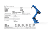 Brazo Robótico de Soldadura Profesional de 6 Ejes con Radio de 1760 mm, Caja de Cambios PLC, Motor IP54 de 0.5-1kW, 220V/380V, Personalización OEM/ODM