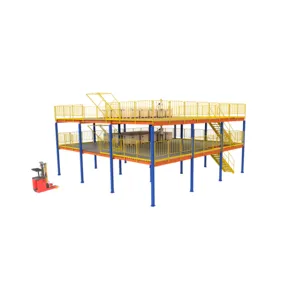 Steel platform warehouse storage floor mezzanine wholesale