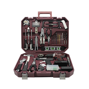 Kit de Taladro Inalámbrico Portátil de 21V con Batería de Litio, Juego de Herramientas Todo en Uno para Reparaciones del Hogar - Product Image 1