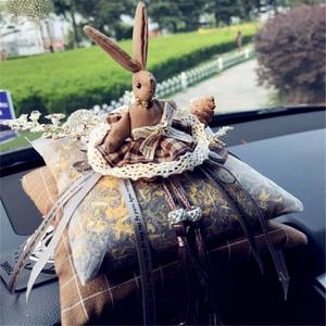 <span class=keywords><strong>Sac</strong></span> de charbon de bambou voiture avec fleur séchée lapin voiture paquet de carbone déodorant fournitures au goût paquet de charbon actif - Product Image 3