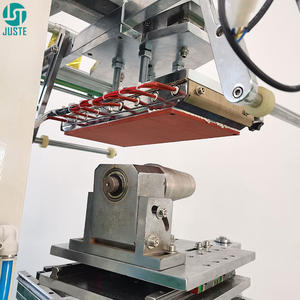 Guangzhou Machine d'estampage à chaud gaufrage Machine d'estampage à chaud pour vêtements <span class=keywords><strong>T</strong></span>-<span class=keywords><strong>Shirt</strong></span> <span class=keywords><strong>T</strong></span>-shirts fente carrelage de plafond réfrigérateur lettre - Product Image 6