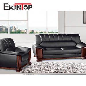 Ekintop Chất lượng cao giá tốt gỗ mới nhất thiết kế văn phòng sofa Set - Product Image 2