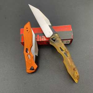 Kersha 7650 Couteau de pêche de poche Couteau pliant d'extérieur avec lame 8cr18Mov et manche en alliage d'aluminium OEM personnalisable - Product Image 6