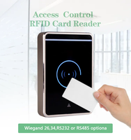 Système de contrôle d'accès de sécurité anti-copie à auto-cryptage en métal WG26/WG34 personnalisé lecteur de carte Desfire