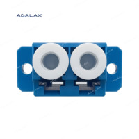 Adaptateur de fibre optique en gros d'usine, coupleur multimode, adaptateur simple mode simplex/duplex pour fibre optique