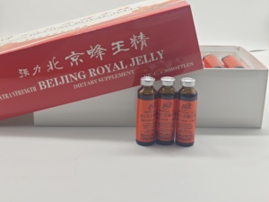 Compléments alimentaires de qualité alimentaire ANYUAN, 100% naturels, <span class=keywords><strong>gelée</strong></span> <span class=keywords><strong>royale</strong></span> fraîche et <span class=keywords><strong>ginseng</strong></span>, emballage en bouteille, 10*10ml/boîte - Product Image 4