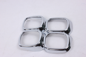 2PCS ABS <b>Chrome</b> Front Fog Lamp Cover-A for KX5 Sportage Accessories 2016 2017 - Product Image 6