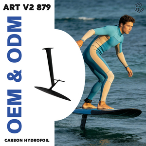 ART V2 879 คาร์บอนมาสท์ ซัพ วิงฟอยล์ อีฟอยล์ ไคท์เซิร์ฟ เซิร์ฟบอร์ด อิเล็กทรอนิกส์เซิร์ฟบอร์ด สำหรับเล่นน้ำ วิงฟอยล์ ไคท์เซิร์ฟ ไฮโดรฟอยล์ - Product Image 1