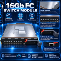 Untuk Modul Switch FC Brocade M6505 16GB Asal Cina Kecepatan Transmisi Port Lain Lainnya 07M6XJ 0T6RG7 000K3M