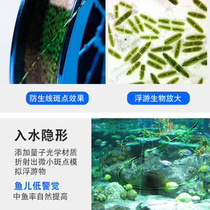 สายเบ็ดตกปลาลายพรางยูกุย 100 ม. ไนลอนความแข็งแรงสูง สำหรับใช้ในการแข่งขันตกปลาในอ่างเก็บน้ำและบ่อ - Product Image 3