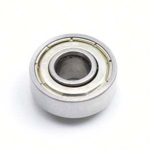 8*22*15mm Non-standard Bearings 608 Zz With Extended Inner Ring One <b>Side</b> for Wheelchair / Baby Car Wheels - Product Image 3
