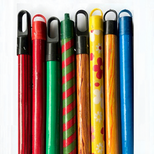 ไม้กวาดบ้านขนาดเส้นผ่านศูนย์กลาง 20 มม. พร้อมด้ามไม้เคลือบผิว - Product Image 1