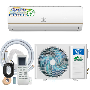 Condizionatore a Parete per Casa/Hotel 1hp/1.5hp Risparmio Energetico 80% Inverter DC 15001-18000BTU Mini Split Refrigerante R32 - Product Image 1