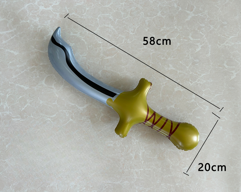 Couteau de pirate jaune