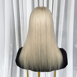 Ready to Ship 100% Human Hair Topper for Women European Hair Full Hand Tied HD Lace Topper 5.5x6 Lace Topper with Silicone - Product Image 6