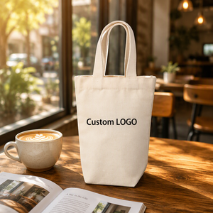 Bolsa de lona promocional con logotipo personalizado CCH, bolso de mano, bolsa de compras reutilizable - Product Image 4
