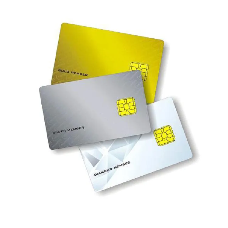 Contact Chip Blank Card Writable Rfid 4442 Contact Rfid Card