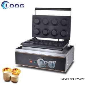 เครื่องทำขนมวาฟเฟิลแบบมืออาชีพ <span class=keywords><strong>8</strong></span> หลุม สำหรับทำขนมไข่ ทาร์ต  จำหน่ายโดยผู้ผลิต - Product Image 6