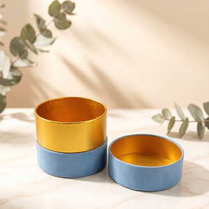 Luxury-Style Rigid Matte Macaron Jewelry Box Fur Covered Double Layer <strong>Ear</strong> Pendants <strong>Rings</strong> Necklaces Portable <strong>Storage</strong> - Product Image 2