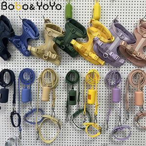 <span class=keywords><strong>BOBO</strong></span>&YOYO Prix fabricant Harnais et laisse pour animaux de compagnie en néoprène PVC imperméable léger de luxe Nouvelle arrivée personnalisée - Product Image 2