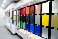 Panneau composite en aluminium (ACP) revêtu de PVDF pour façades extérieures de bâtiments - ignifuge A2, imperméable, surface personnalisée