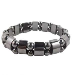 Unité de blanchiment des dents électrique Anti-fatigue noir chaîne élastique forte thérapie magnétique perlée géométrique - Product Image 3