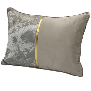 Venta al por mayor Decoración de casa acuarela diseño Jacquard poliéster tela sofá silla almohada <span class=keywords><strong>30X50</strong></span> funda de cojín - Product Image 2
