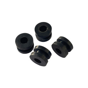Protecteur de bobine en silicone Hongxiangda, personnalisé, à double trou, pour câble d'alimentation, manchon anti-poussière, joint d'étanchéité - Product Image 1