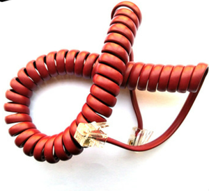 <span class=keywords><strong>Cable</strong></span> Espiral Personalizado RJ9 RJ11 RJ12 Negro Blanco, <span class=keywords><strong>Cable</strong></span> Plano para Teléfono, Accesorios de <span class=keywords><strong>Cable</strong></span> en Espiral, <span class=keywords><strong>Cable</strong></span> de Extensión - Product Image 5