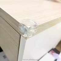 Protection d'angle Bureaux pour enfants Protège les coins Bords de meubles Pare-chocs de sécurité transparents Bureaux et coins de meubles
