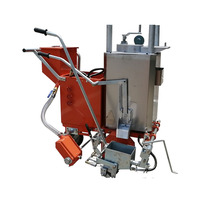 Machine manuelle autopropulsée de marquage routier thermoplastique, à température contrôlable, pour la marquage des parkings
