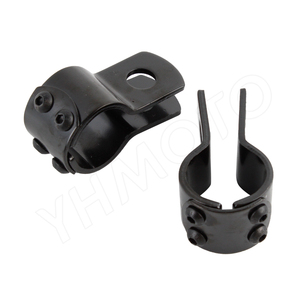 YHMOTO Folding <b>Footrest</b> Pedals Clamp for Honda CRF1100L 1000L NC750X CB500X CMX500 - Product Image 5