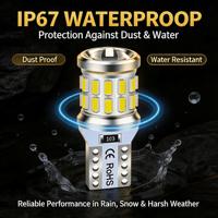 Ampoule LED T10 W5W 194 168 CANBUS sans erreur, 27 SMD 3014 Chip, 12V, sans polarité, pour éclairage intérieur, plafonnier, lecture, plaque d'immatriculation, feux de stationnement