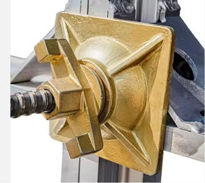 Bê tông ván khuôn Tie Rod mạ kẽm giàn giáo <span class=keywords><strong>Wing</strong></span> Nut rèn Combi tấm vuông artuculating ván khuôn NUT - Product Image 4