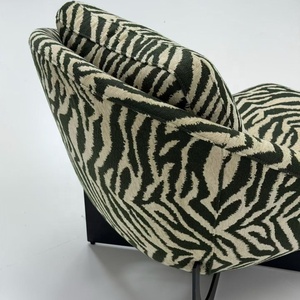 Poltrona Moderna con Motivo Zebrato |   Poltrona Imbottita di Lusso per Soggiorno e <span class=keywords><strong>Arredamento</strong></span> Alberghiero - Product Image 3