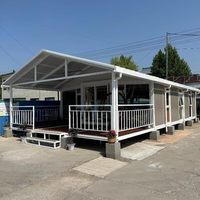 Maison ou hôtel modulaire moderne préfabriquée en panneaux sandwich EPS extensibles de 20 pieds/40 pieds