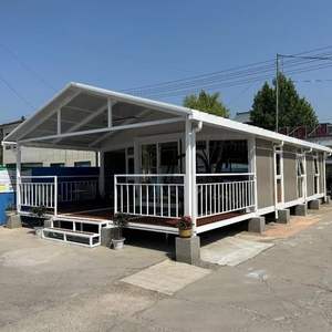 Panneau sandwich <span class=keywords><strong>EPS</strong></span> extensible de 20 pieds/40 pieds Maison pliante Maison ou hôtel moderne modulaire préfabriquée - Product Image 3