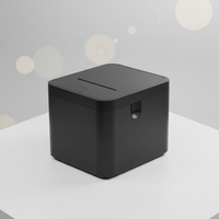 Imprimante thermique de reçus de 58 mm légère pour ordinateur de bureau, design minimaliste, compatible avec les machines de point de vente tout-en-un et les tiroirs-caisses
