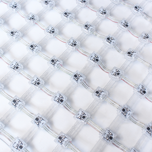 Building Facade Lighting P20/P25/P30 Soft 3D Led Mesh Screen Outdoor Flexible Led Curtain for Building
